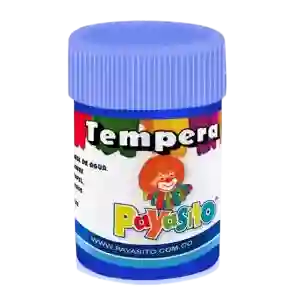 Tempera Payasito Azul