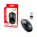 Mouse Genius Dx-120 Tipo C Alambrico Negro