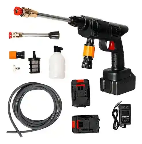 Kit Hidrolavadora Inalámbrica Portátil Recargable