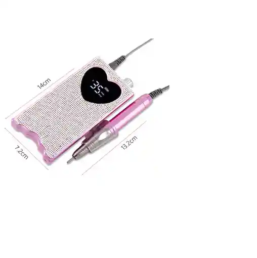 Taladro Eléctrico For Uñas Con Forma De Corazón, 35000rpm,