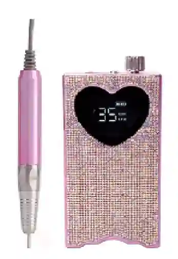 Taladro Eléctrico For Uñas Con Forma De Corazón, 35000rpm,