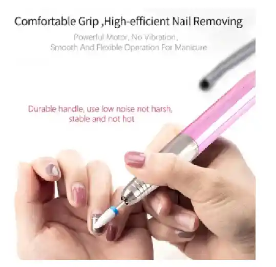 Taladro Eléctrico For Uñas Con Forma De Corazón, 35000rpm,