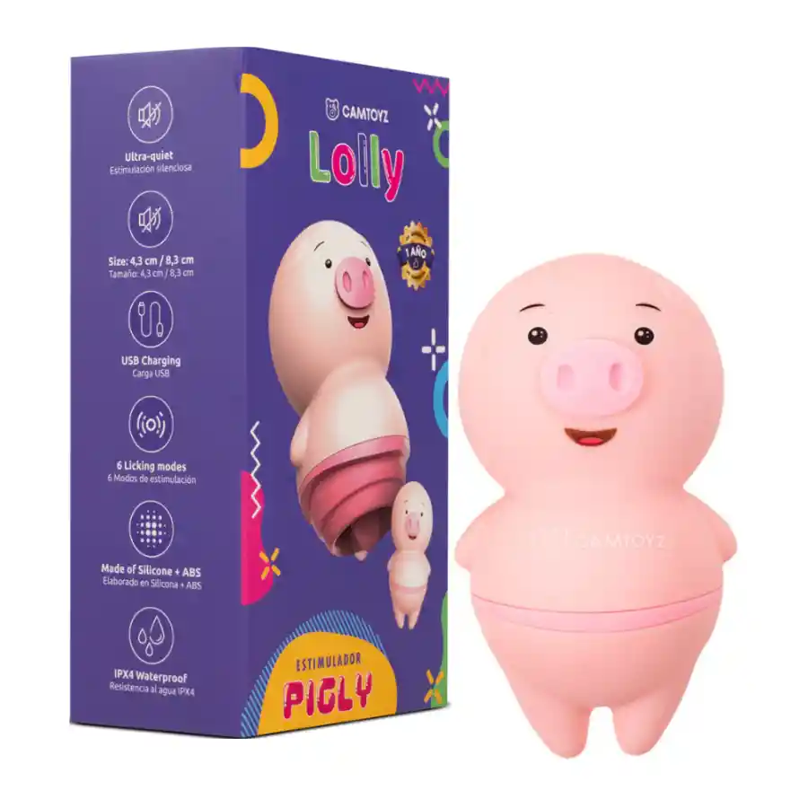 Kit Placer Discreto Pigly Estimulador De Clítoris Tiny