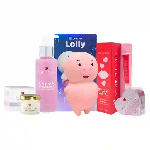Kit Placer Discreto Pigly Estimulador De Clítoris Tiny