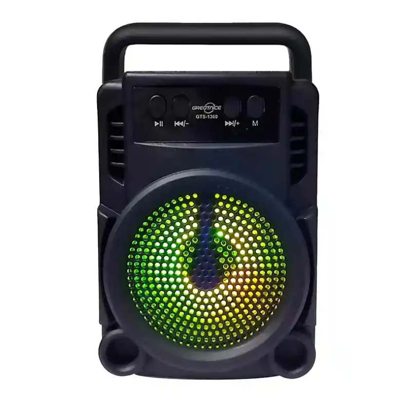 Parlante Bluetooth Gts-1360 – Sonido Potente Y Diseño Compacto