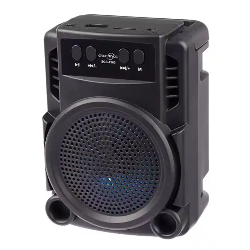 Parlante Bluetooth Gts-1360 – Sonido Potente Y Diseño Compacto