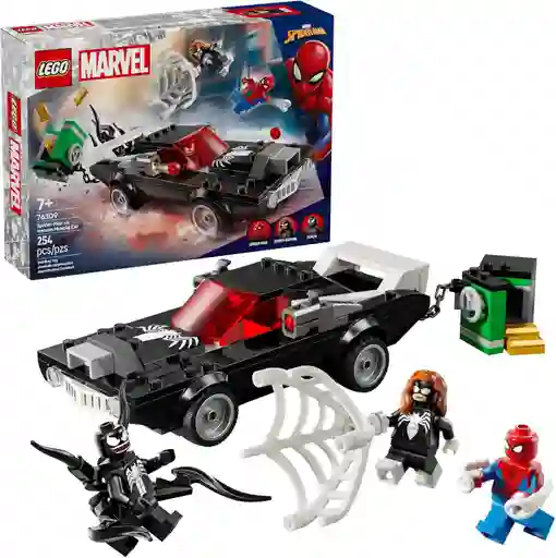 Juego Construcción Lego 254 Pieza Spider-man Vs. Venom Niños