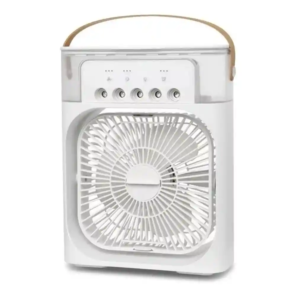 Ventilador Enfriador Humidificador Difusor De Aromas 500 Ml