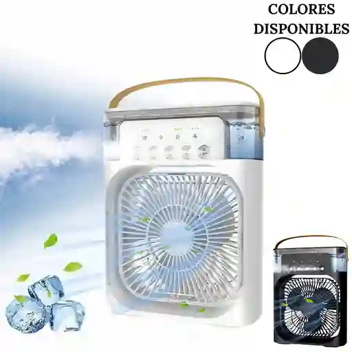 Ventilador Enfriador Humidificador Difusor De Aromas 500 Ml