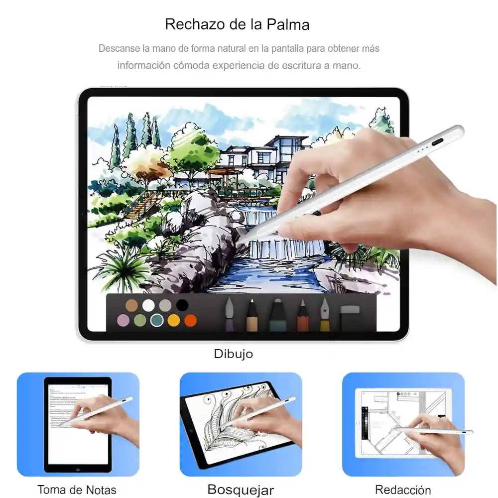 Lápiz Óptico Universal Para Ipad Compatible Android/windows