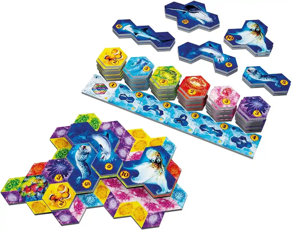 Juego De Mesa Aqua Estrategia Devir Para Adultos