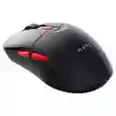 Mouse Inalambrico Doble Modo (receptor + Bluetooth) Colon Negro 7 Botones