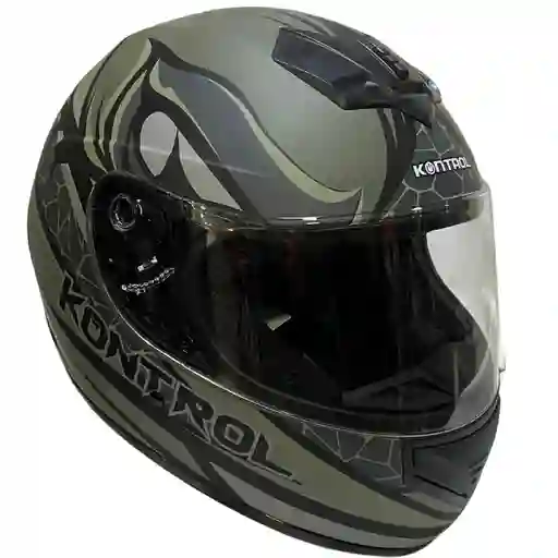 Casco Kontrol 878 Bowell Gris Disponible Talla L