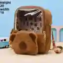 Combo Maleta Y Bolso Lonchera Capibara Afelpado