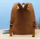 Combo Maleta Y Bolso Lonchera Capibara Afelpado