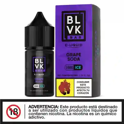 Blvk Bar Salt - Grape Soda 50mg
