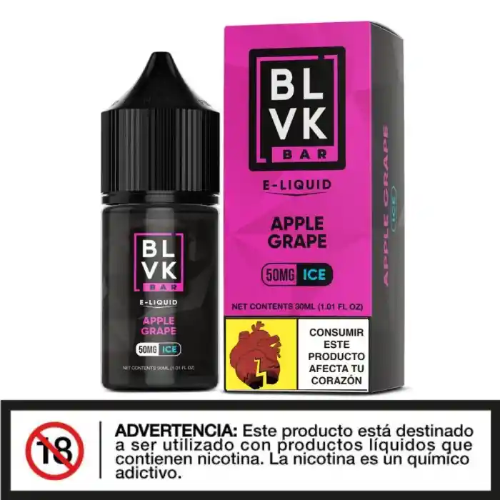 Blvk Bar Salt - Apple Grape 50mg