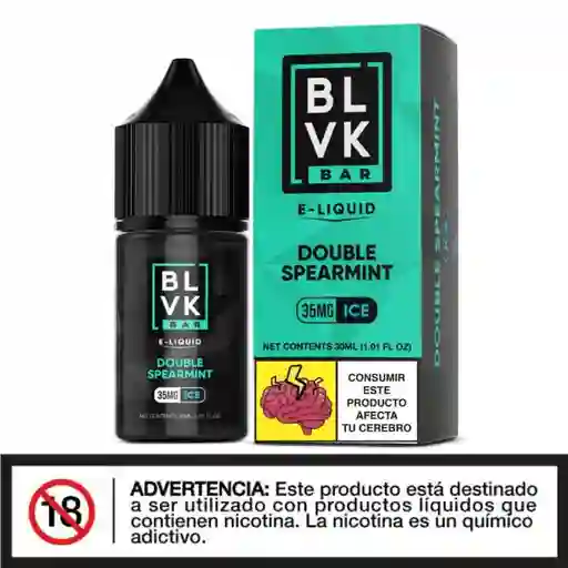 Blvk Bar Salt - Double Spearmint 50mg