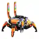 Parlante Bluetooth Cangrejo Nave Espacial Mecánico Naranja