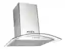Campana Extractora Purificadora De Cocina Abba Crvc60 X Ac. Inox. De Pared 60cm X 56.8cm X 50cm Plateada 110v