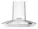 Campana Extractora Purificadora De Cocina Abba Crvc60 X Ac. Inox. De Pared 60cm X 56.8cm X 50cm Plateada 110v