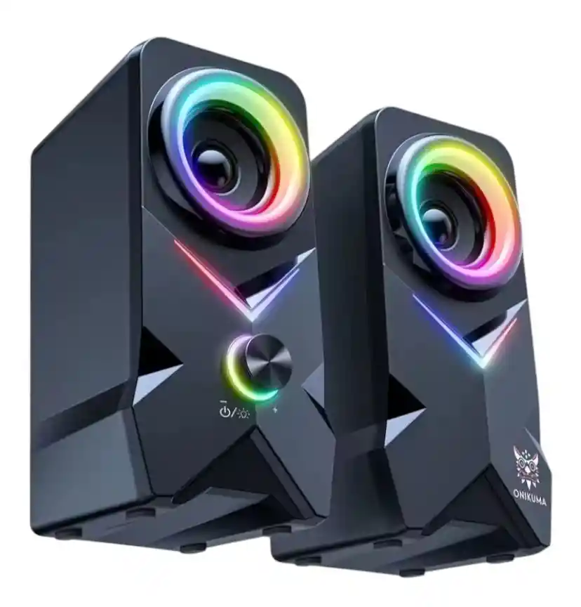 Parlante Speaker Bluetooth Gamer Onikuma L2 Negro 110v