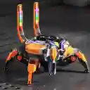 Parlante Bluetooth Cangrejo Nave Espacial Mecánico Naranja