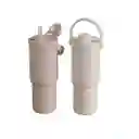 Termo Térmico Cuerpo Ceramico 735 Ml Liso Acero Inoxidable
