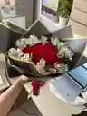 Ramo De Rosas Con Astromelias