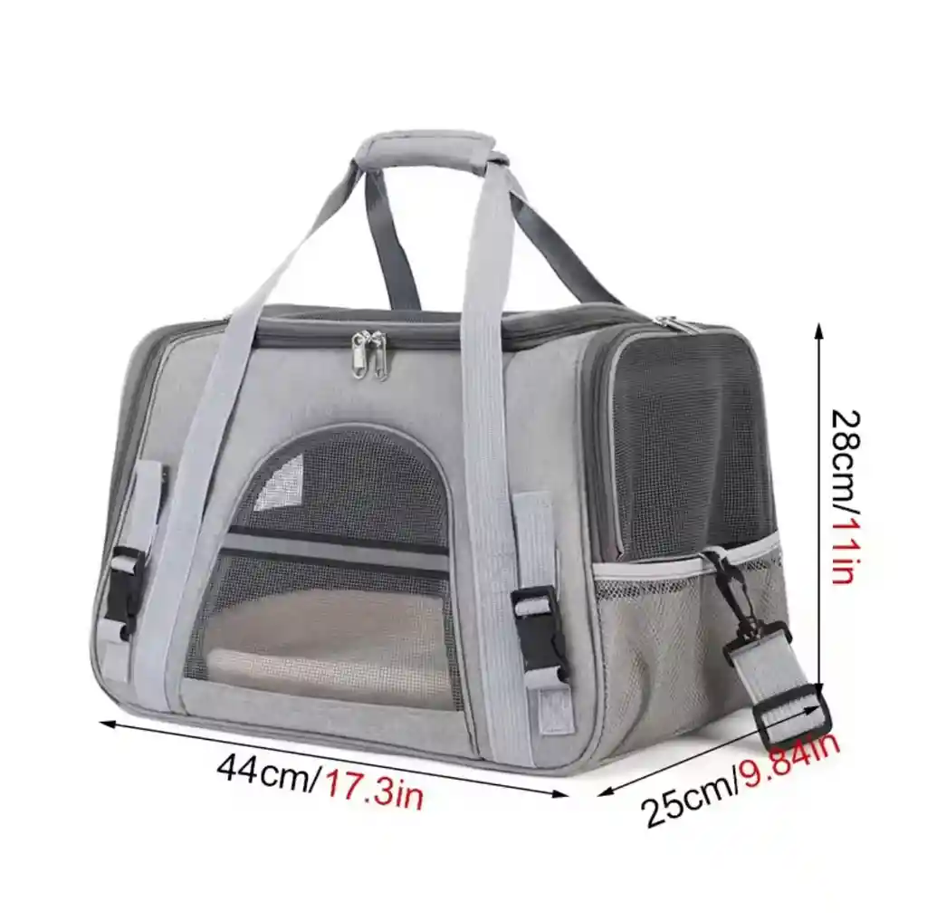 Mochila Transportadora Mascotas Transpirable Y Plegable