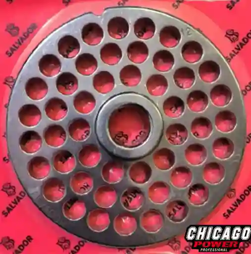 Discos Para Molino De Carne Salvador Inox # 42 - 12mm