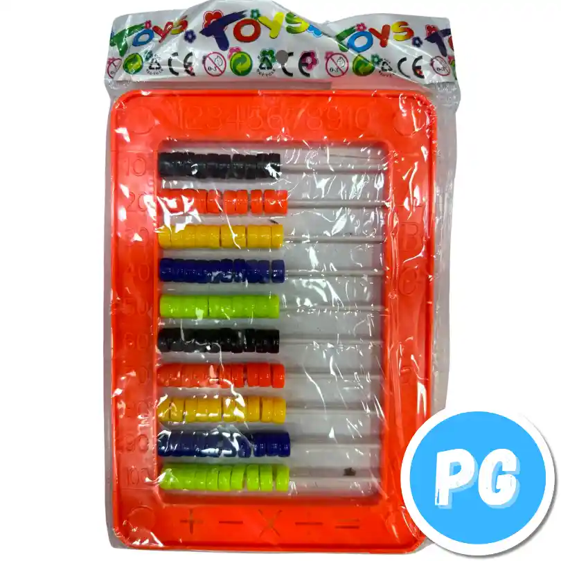Abaco Plastico Vertical 10 Filas
