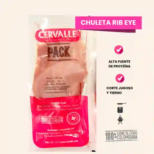 Chuleta (ribeye) De Cerdo