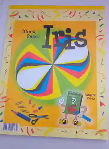 Block Iris Tamaño Carta