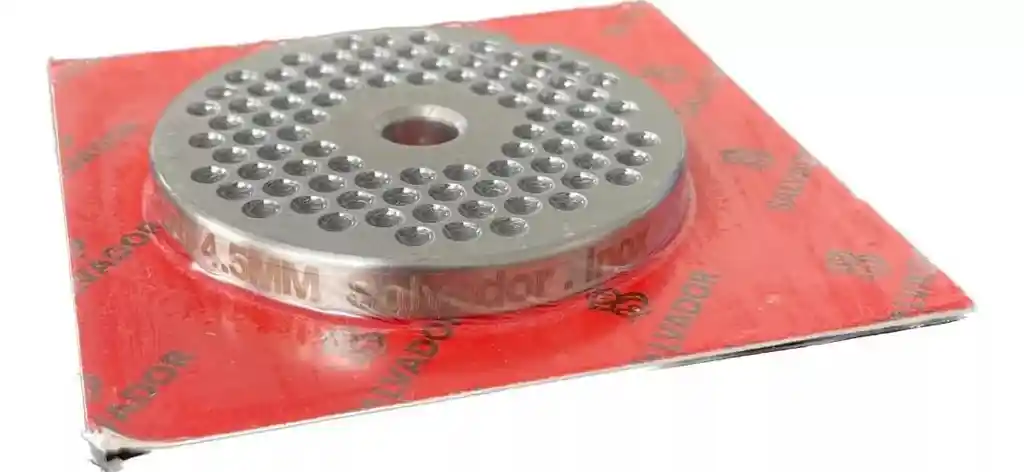 Discos Para Molino De Carne Salvador Inox # 12 - 4,5 Mm