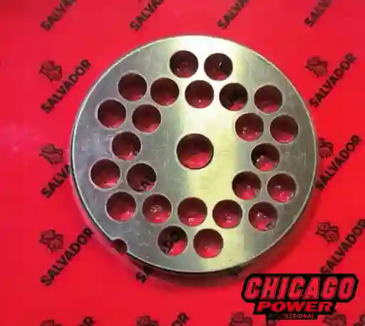 Discos Para Molino De Carne Salvador Inox # 22 - 10 Mm