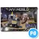 Caja Mini Arma Todo Minecraft (6+ Años) - Se Envia Un Motivo Aleatorio