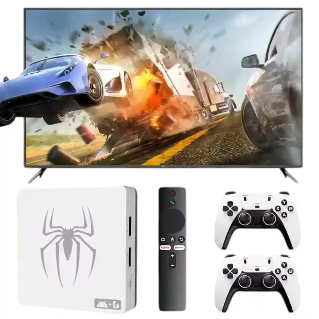 Consola De Juegos Retro Con Controles Inalambricos