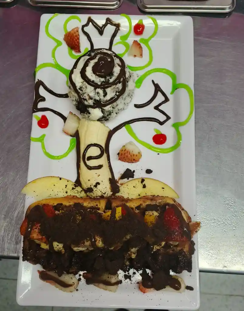 Waffle Banana
