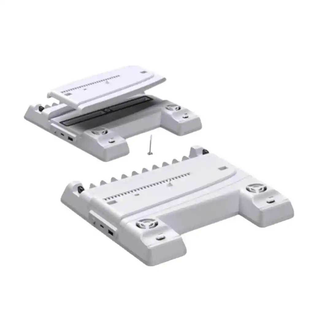 Base Multifuncional Para Ps5 Con Ventilador Y Cargador Dual