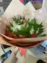 Ramo Naranja Rosas Y Astromelias