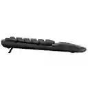 Teclado Inalámbrico Ergonómico Logitech Wave Keys Gris (inglés)