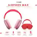 Diadema Audifonos Deportivos Cómodos Max Sound Gama Media Bluetooth Rojo Con Estuche