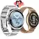 Combo Smartwatch Para Pareja Classic Original