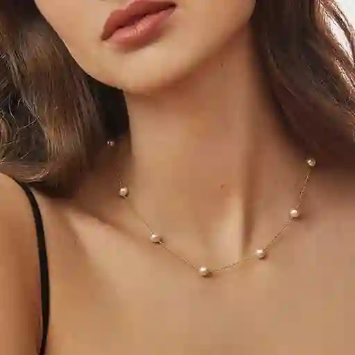 Cadena Encanto De Perlas