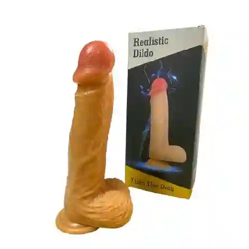Dildo Realistic 7 Pulgadas Articulable