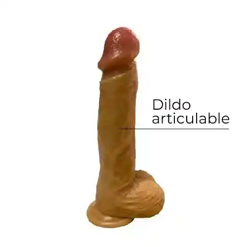 Dildo Realistic 7 Pulgadas Articulable
