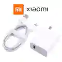 Cargador Xiaomi Gan 55w Carga Rápida