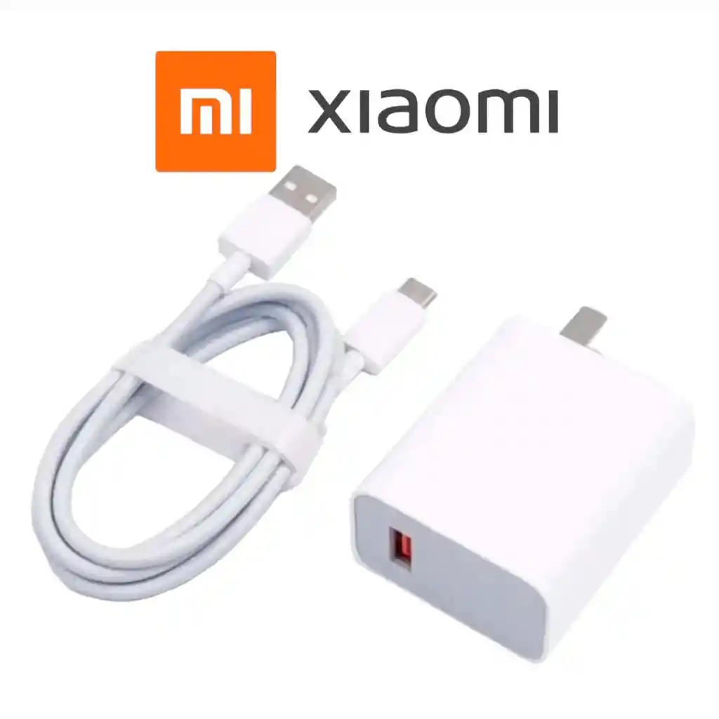 Cargador Xiaomi Gan 55w Carga Rápida