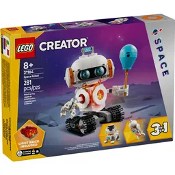 Juego De Construcción Lego 281 Piezas Robot Espacial Niños